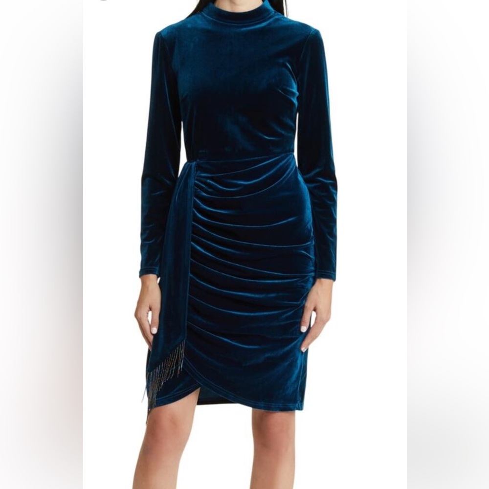 Tahari ASL Velvet Dress